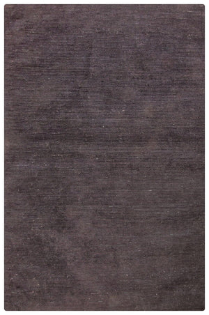 Alfombra de pelo bajo - 180 x 120 cm - negro