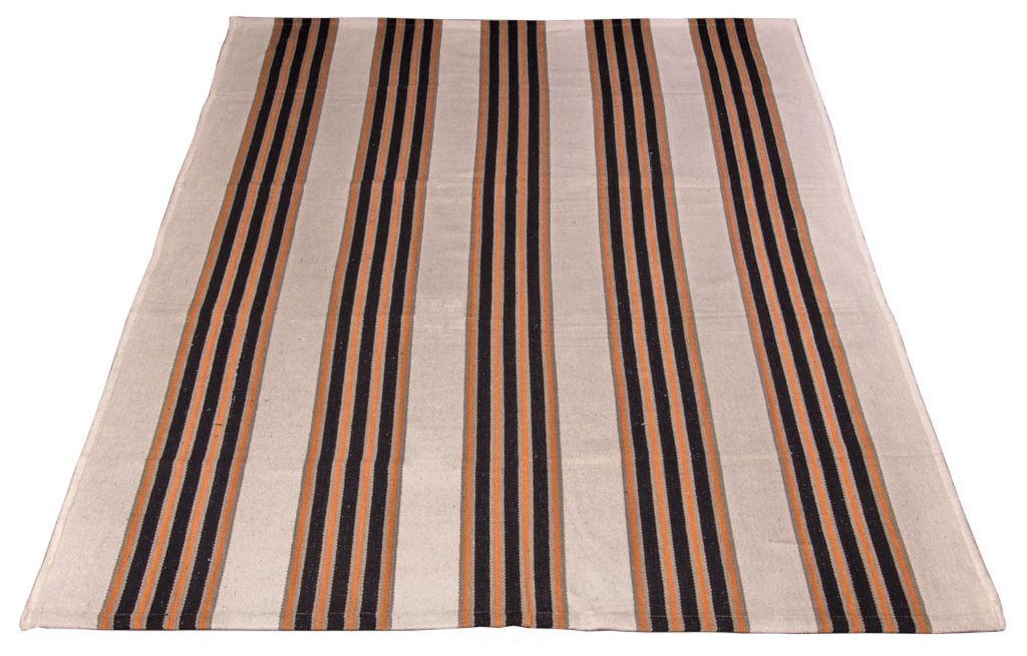 Alfombra Kelim - Tendencia - 180 x 120 cm - negro
