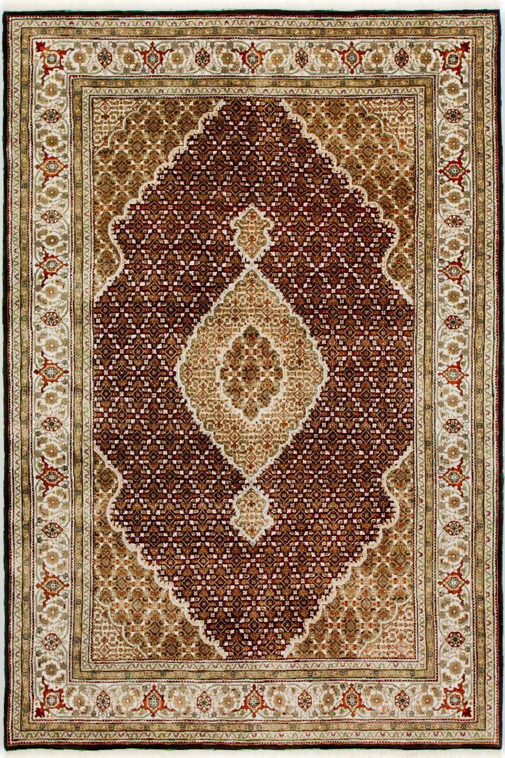 Alfombra persa - Tabriz - 300 x 250 cm - negro