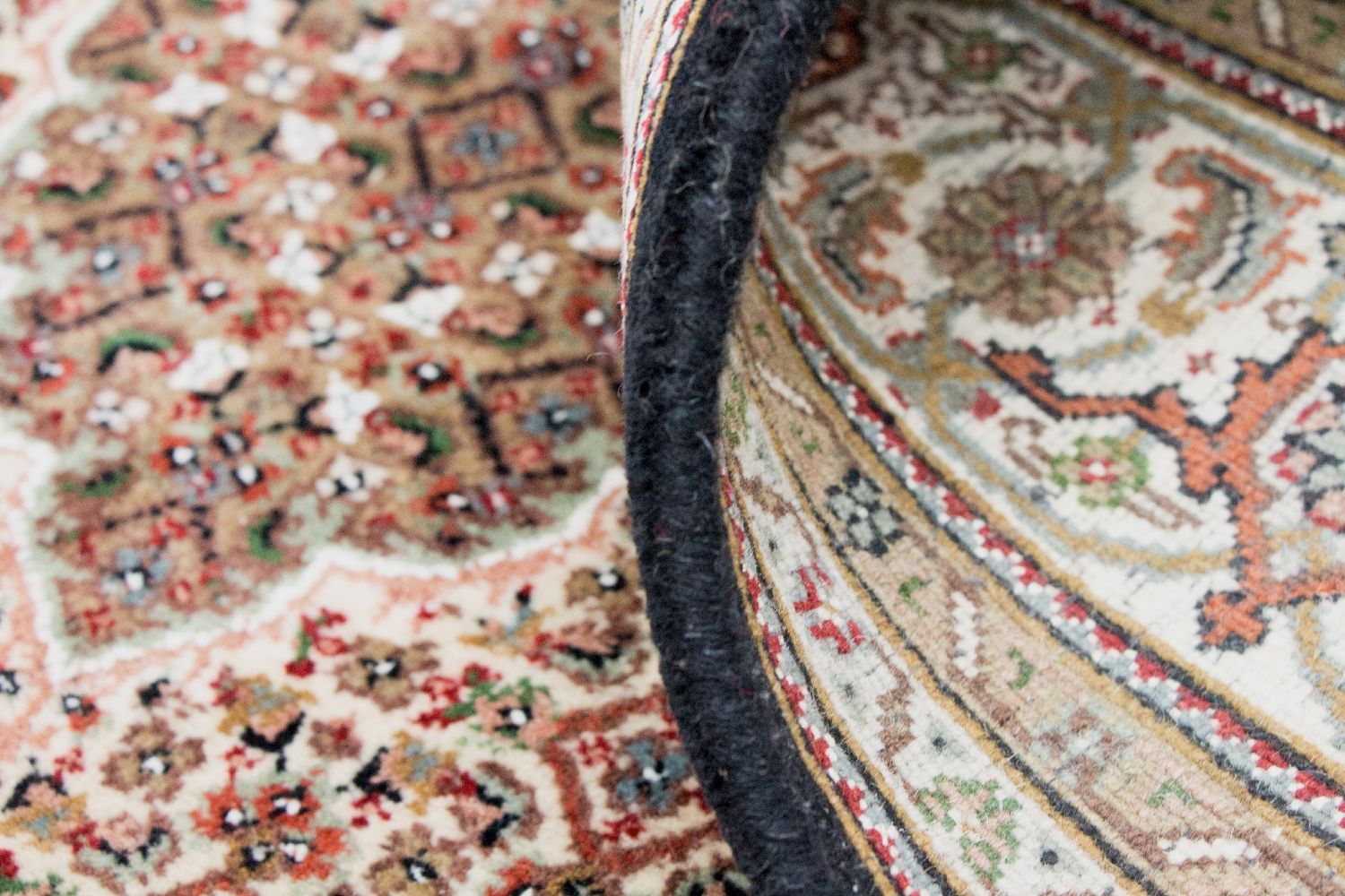 Alfombra persa - Tabriz - 300 x 250 cm - negro