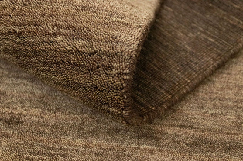 Alfombra Gabbeh - Indus redondo  - 250 x 250 cm - marrón