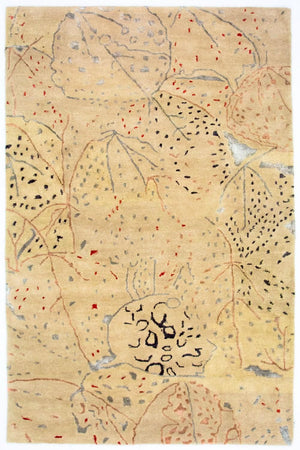Alfombra de diseño - 242 x 155 cm - beige