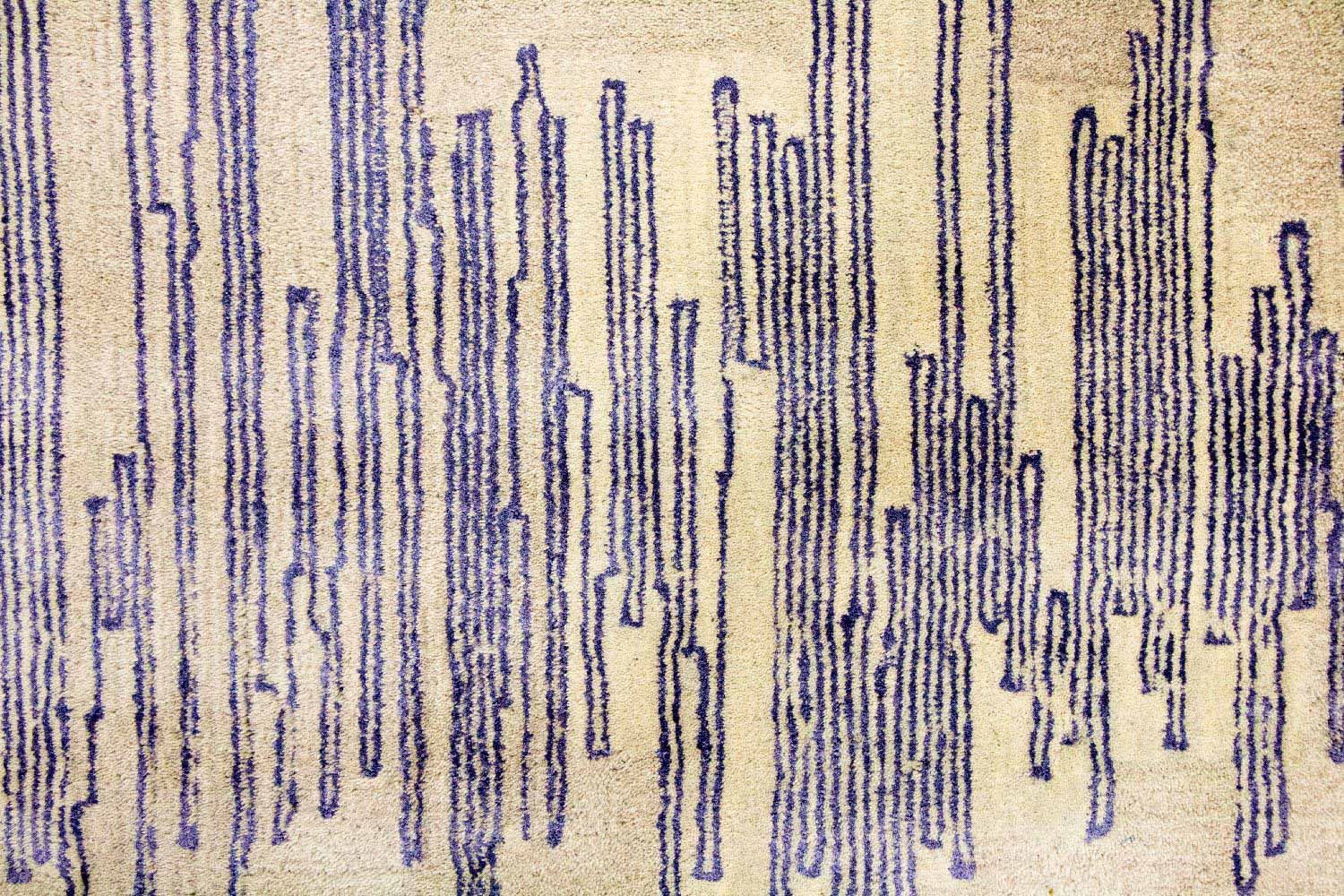 Alfombra de diseño - 241 x 153 cm - beige