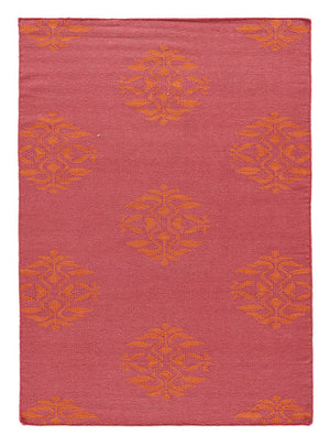 Alfombra de lana - 300 x 240 cm - púrpura