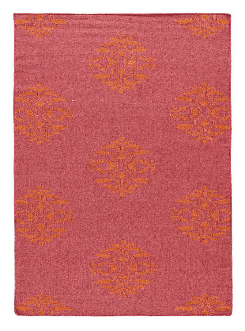 Alfombra de lana - 300 x 240 cm - púrpura