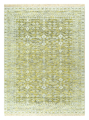 Alfombra de lana - 240 x 150 cm - azul
