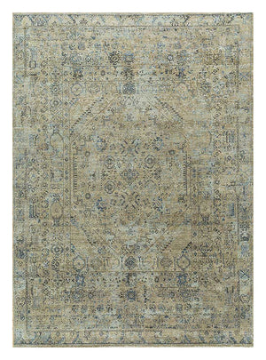 Alfombra de lana - 240 x 170 cm - verde menta