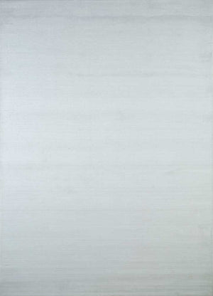 Alfombra de viscosa - 240 x 150 cm - gris claro