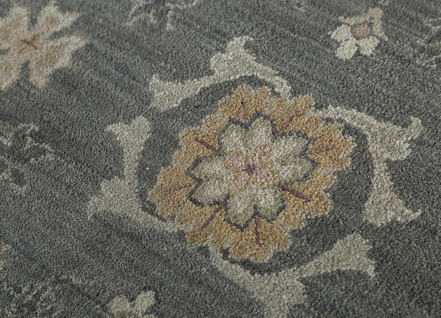 Alfombra de lana - Maria Eduarda - redondo