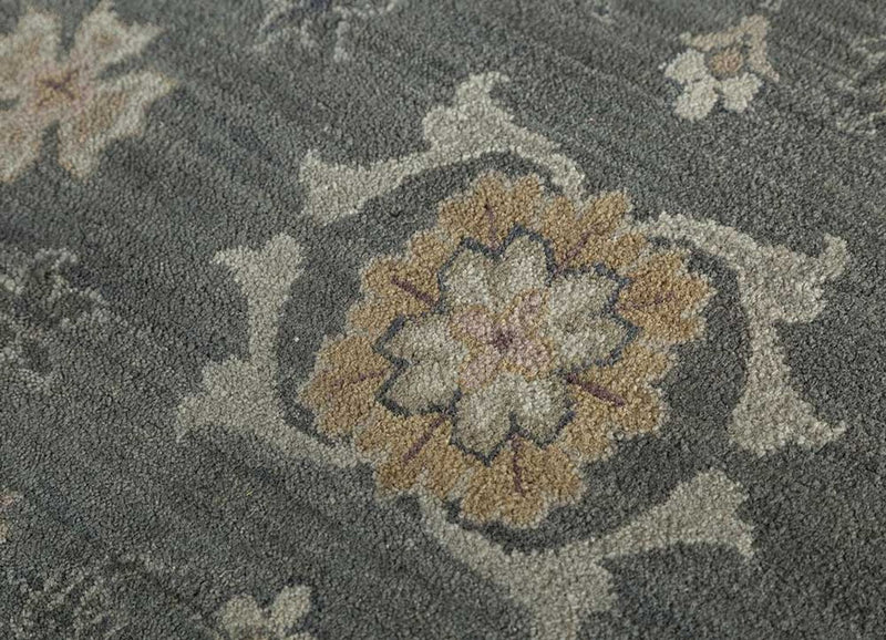 Alfombra de lana - Maria Eduarda - redondo