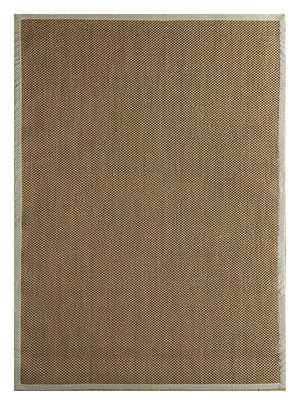 Alfombra de sisal - 150 x 90 cm - crema