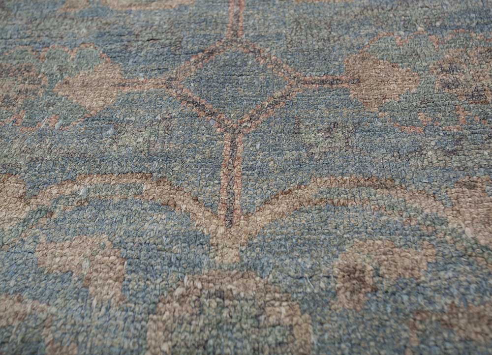 Alfombra de diseño - 300 x 240 cm - azul