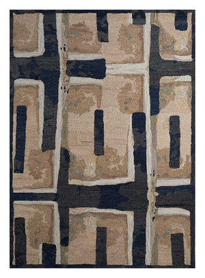 Alfombra de lana - 270 x 180 cm - oro