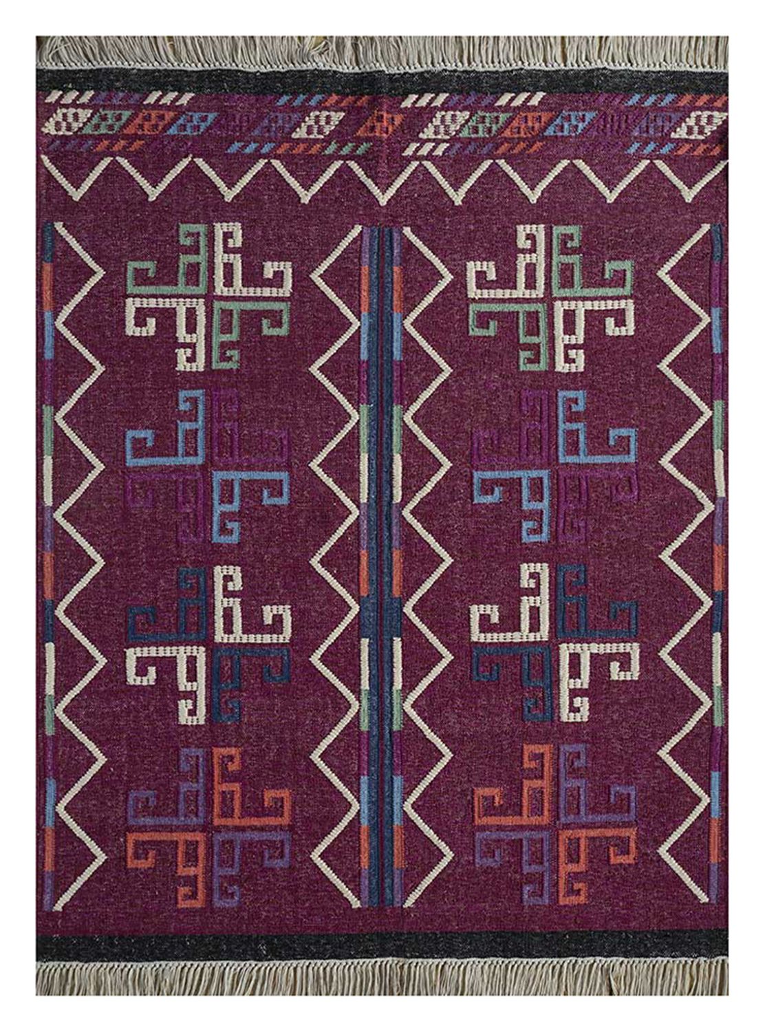 Alfombra de lana - 300 x 210 cm - crema