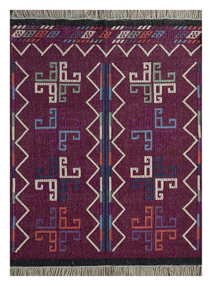 Alfombra de lana - 300 x 210 cm - crema