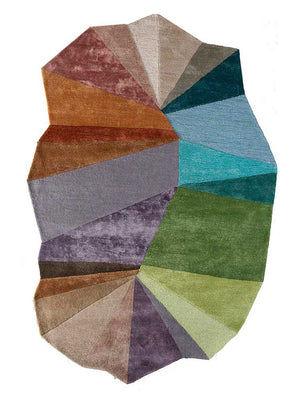Alfombra de lana - Harlan - forma especial