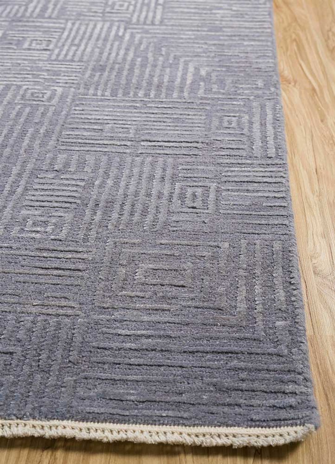 Alfombra de lana - 300 x 240 cm - gris