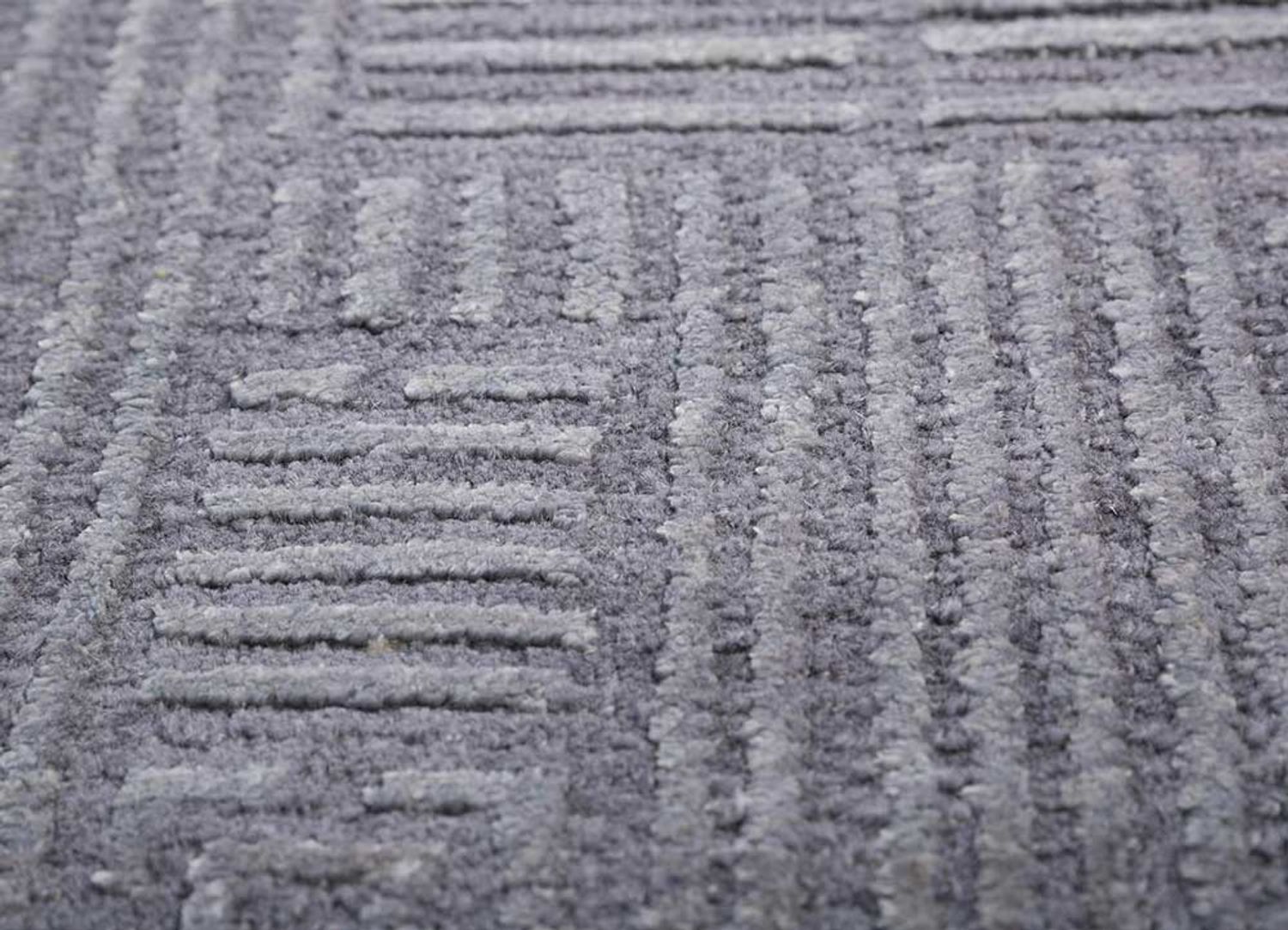 Alfombra de lana - 300 x 240 cm - gris