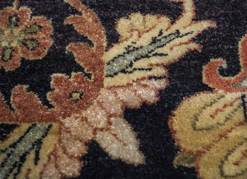 Alfombra oriental - 450 x 360 cm - marrón