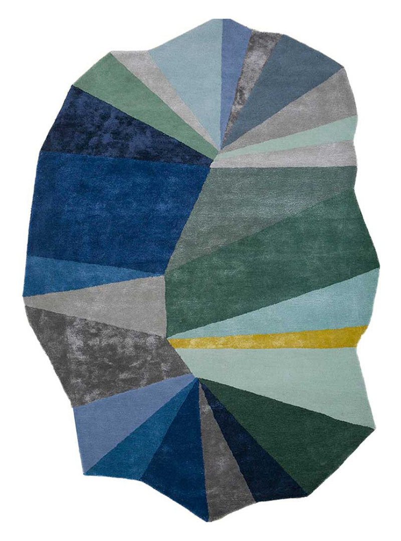Alfombra de lana - Harlan - forma especial
