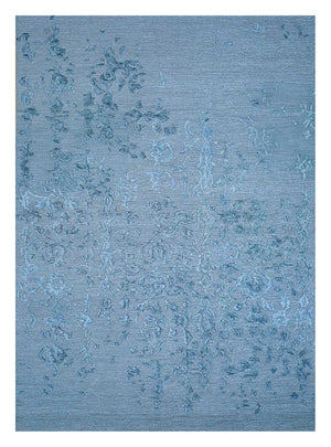 Alfombra de lana - 270 x 180 cm - azul