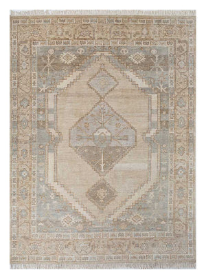 Alfombra de lana - 300 x 240 cm - gris