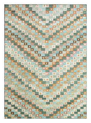 Alfombra de lana - 270 x 180 cm - naranja