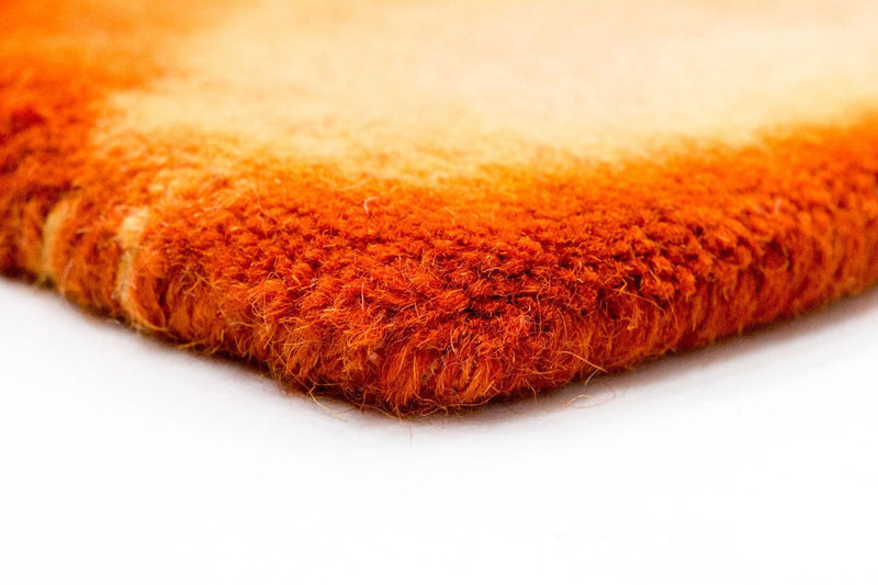 Alfombra Vintage - 183 x 118 cm - naranja
