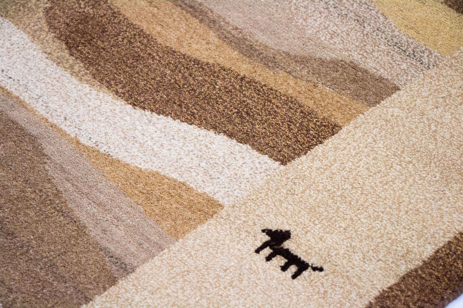 Alfombra Gabbeh - Indus - 203 x 140 cm - multicolor