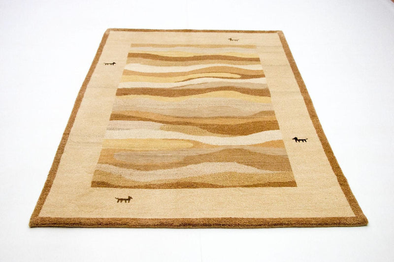 Alfombra Gabbeh - Indus - 203 x 140 cm - multicolor