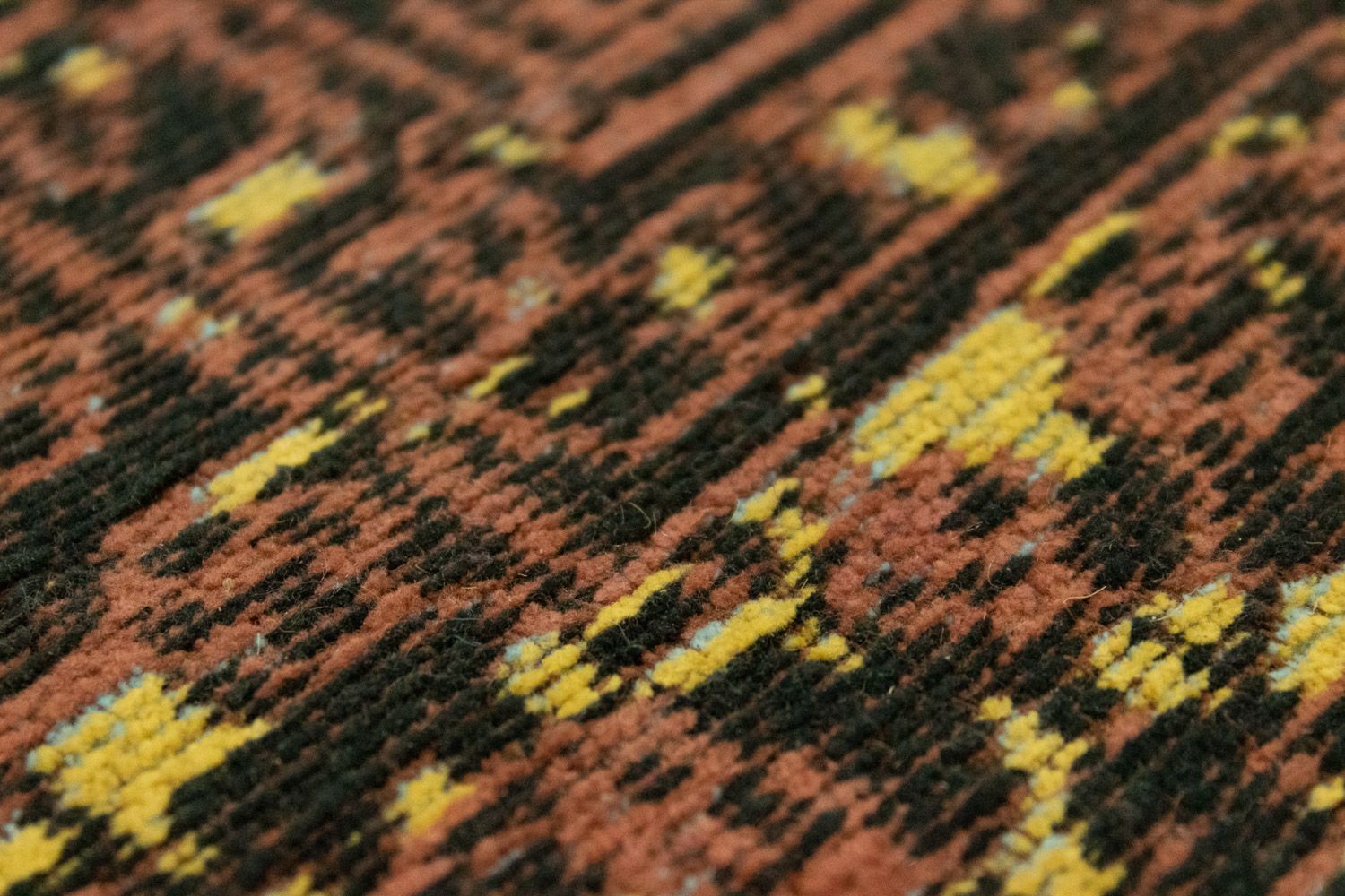 Alfombra de pasillo Alfombra Vintage - 300 x 80 cm - oro