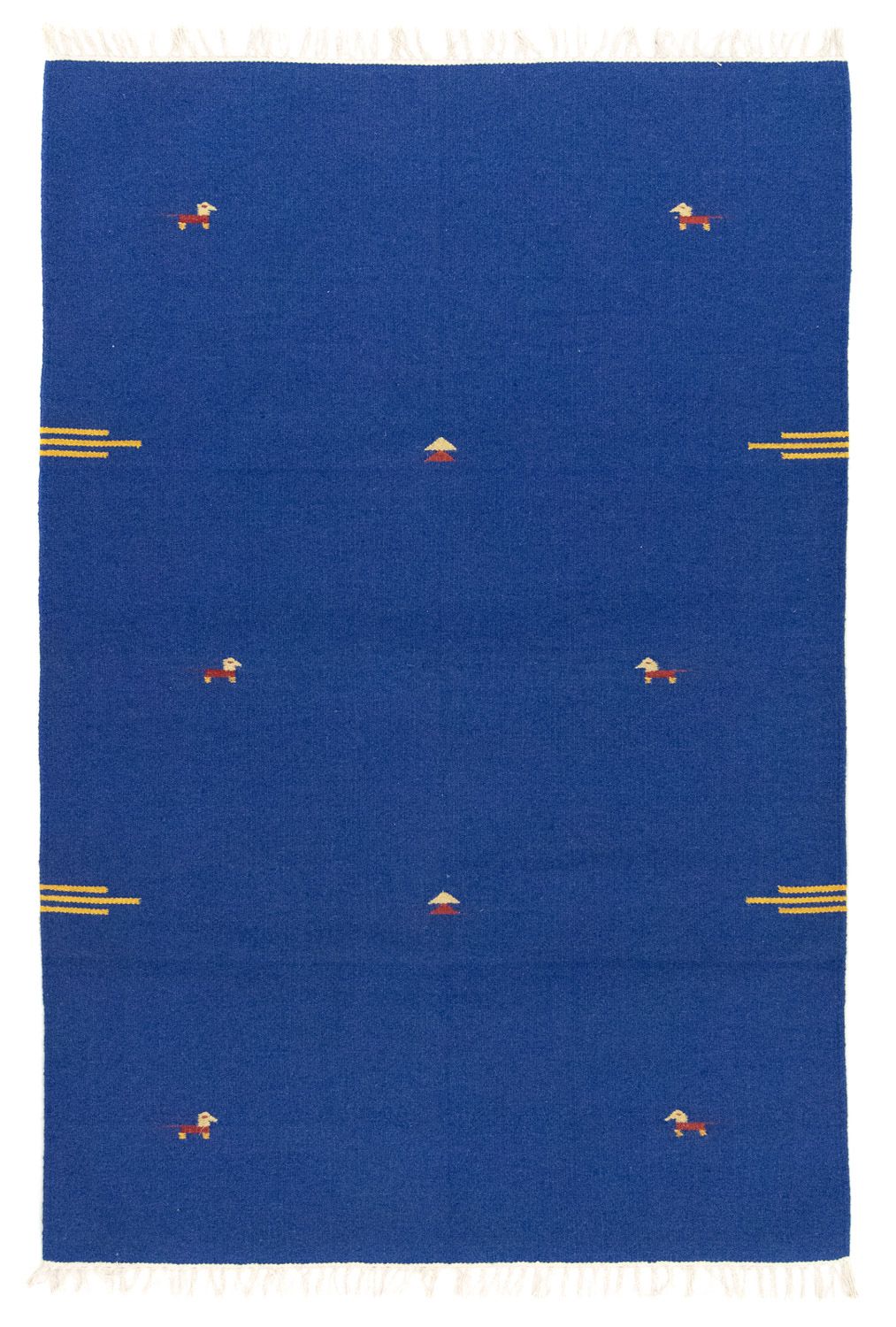 Alfombra Kelim - Tendencia - 180 x 120 cm - azul