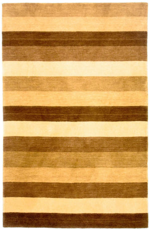 Alfombra de lana - 183 x 118 cm - multicolor
