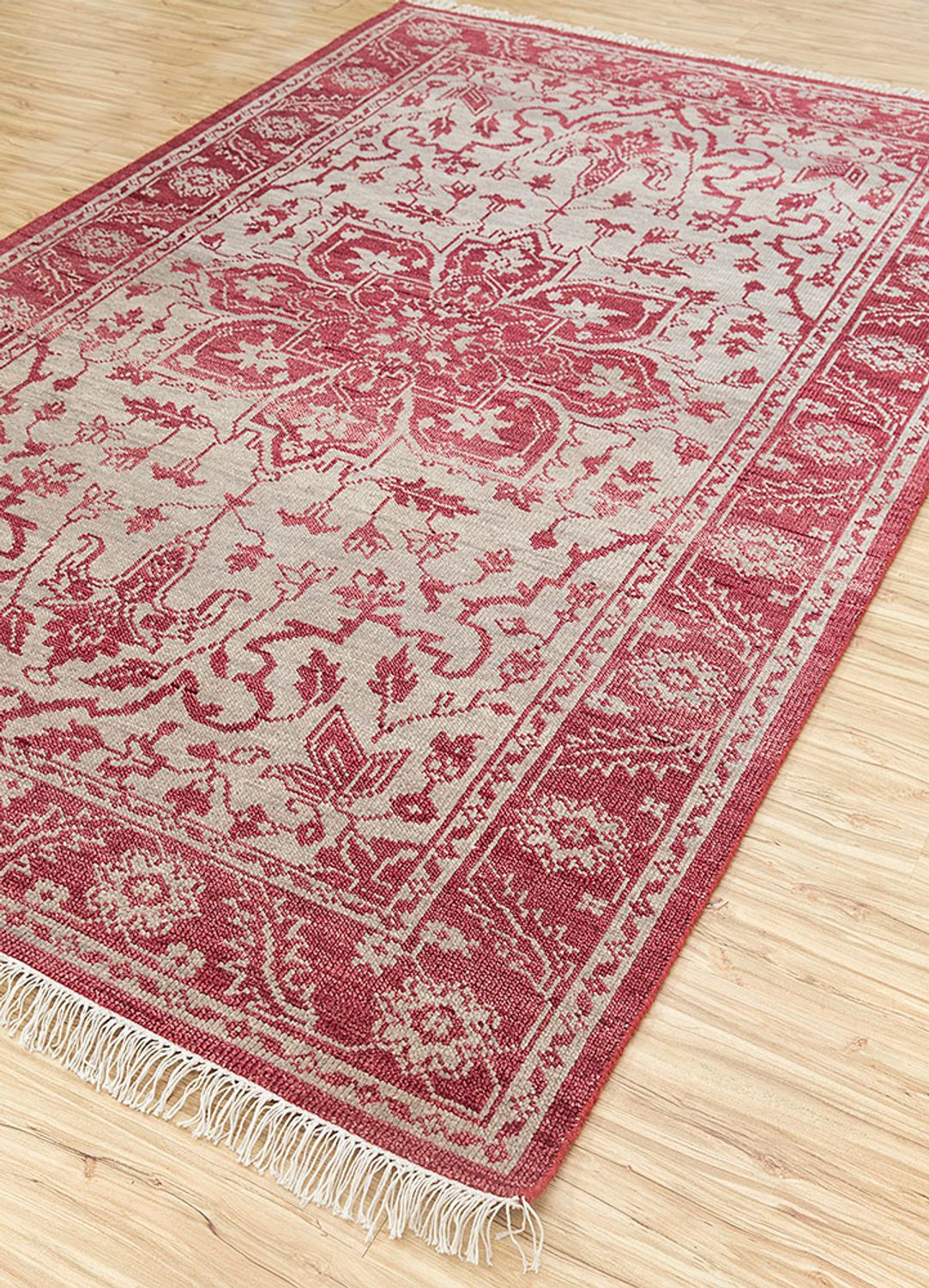 Alfombra de lana - 300 x 200 cm - naranja