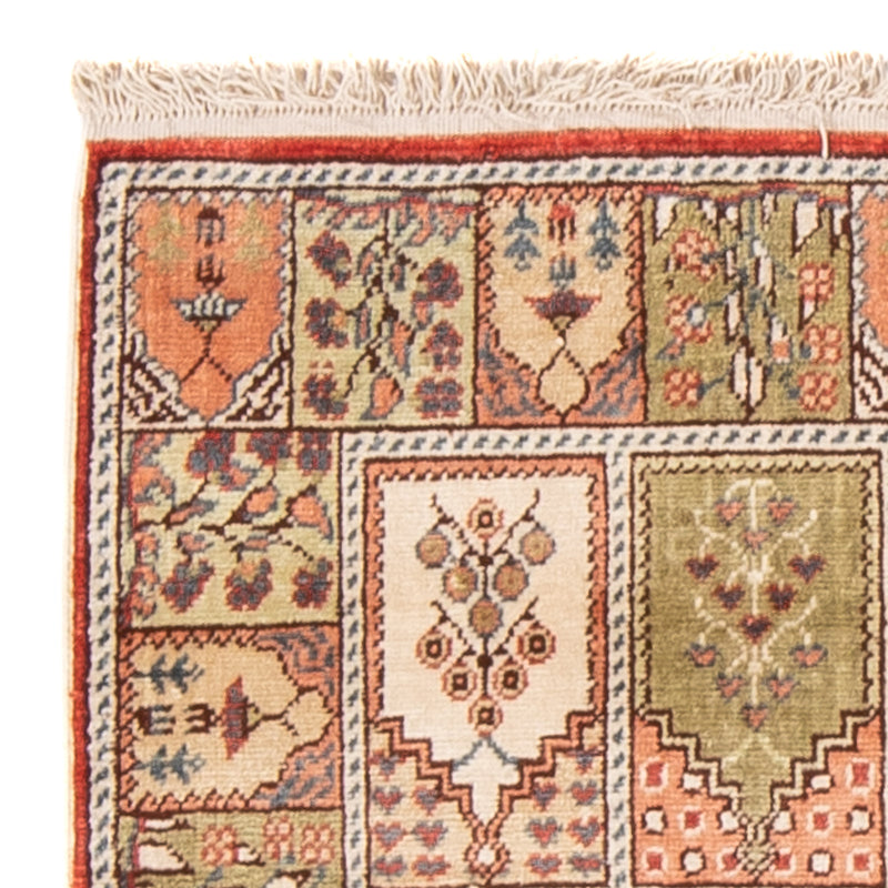 Alfombra oriental - Hereke - 59 x 45 cm - multicolor