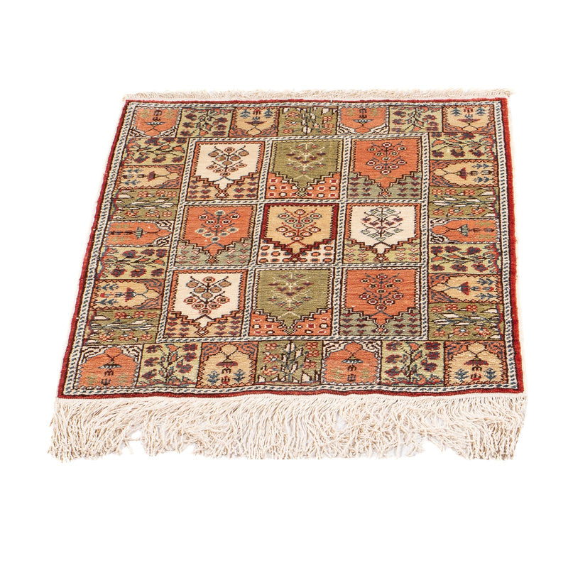 Alfombra oriental - Hereke - 59 x 45 cm - multicolor