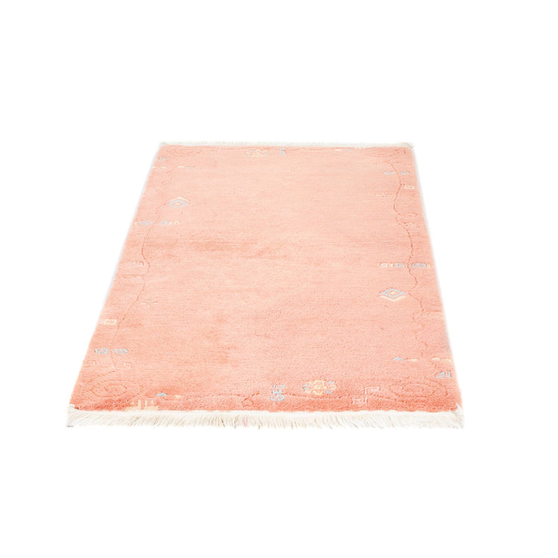 Alfombra de Nepal - 141 x 74 cm - salmón