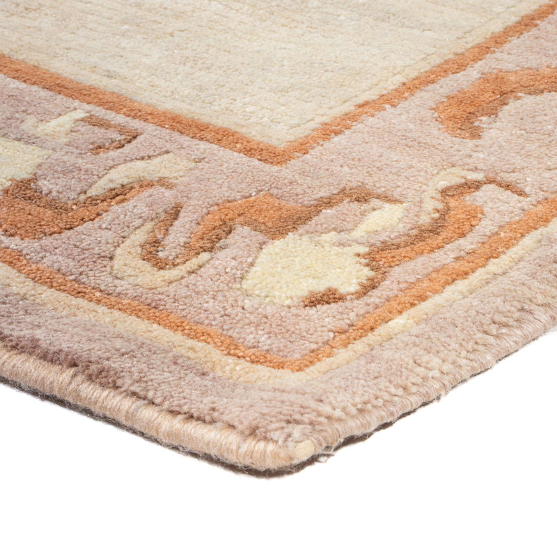 Alfombra de pasillo Alfombra de Nepal - 156 x 74 cm - beige