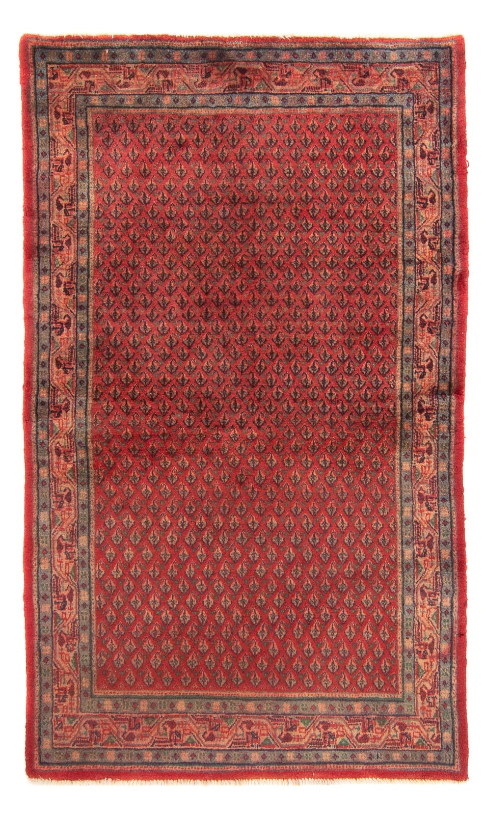 Alfombra persa - Mir - 160 x 95 cm - rojo