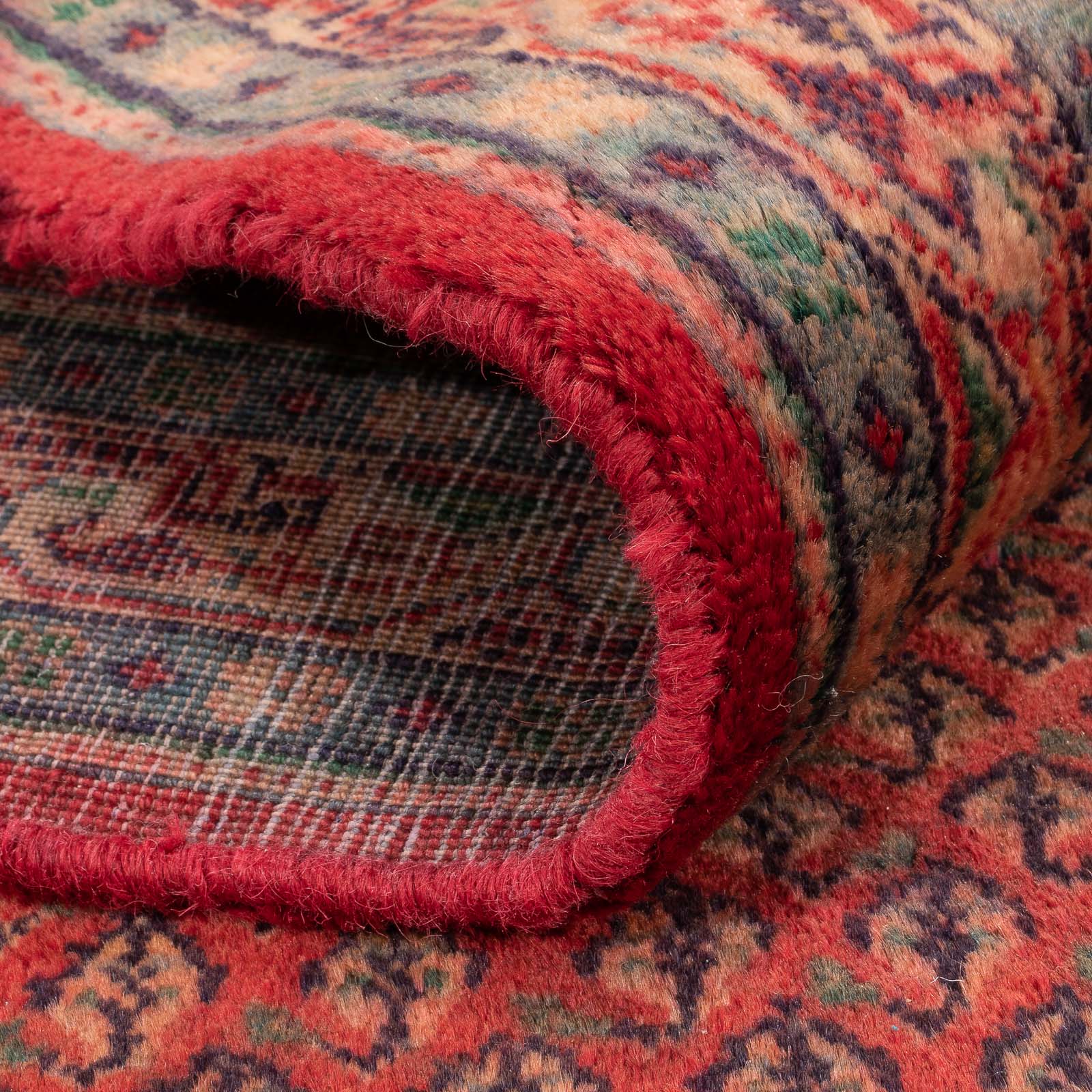 Alfombra persa - Mir - 160 x 95 cm - rojo