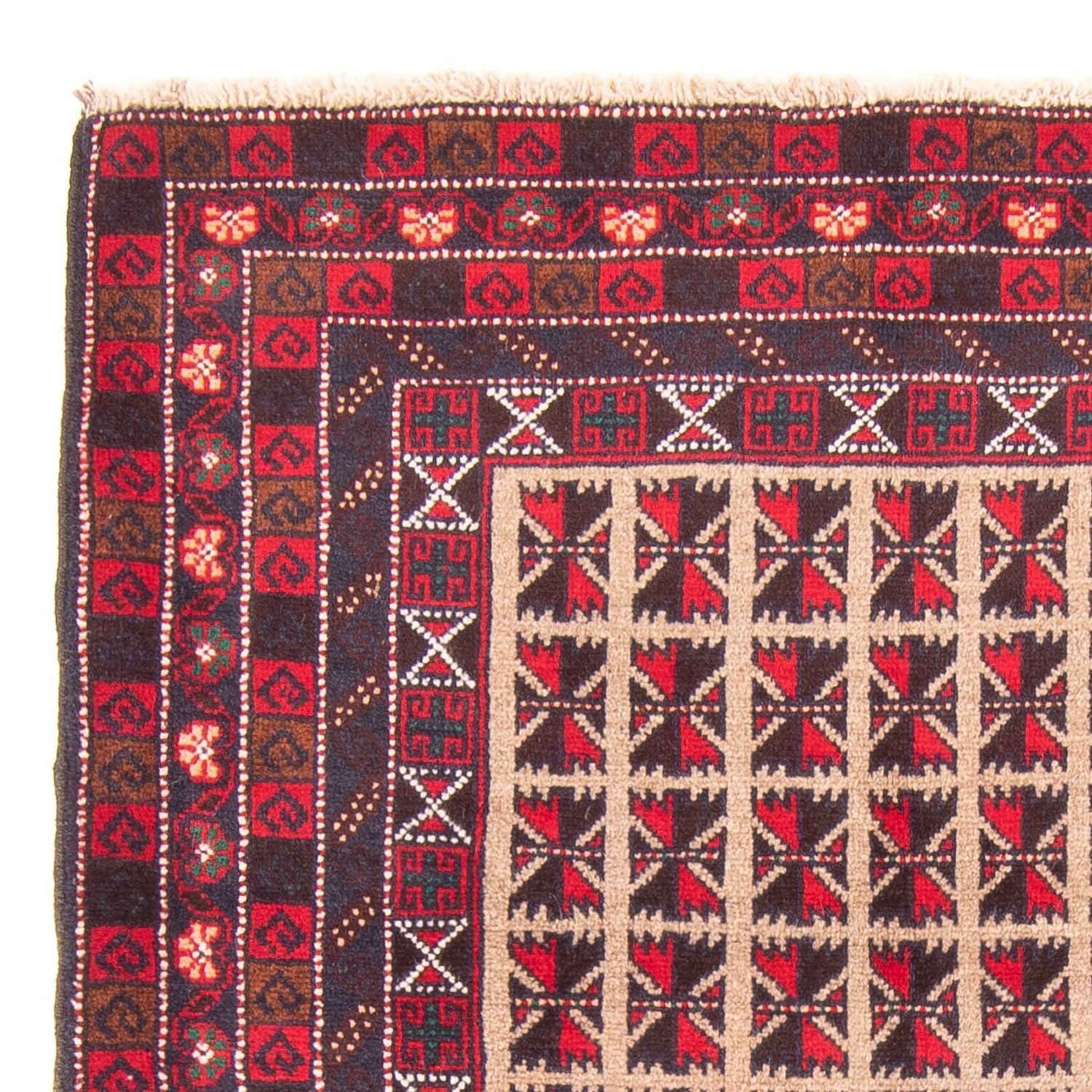 Alfombra Belutsch - Alfombra de Oración - 140 x 93 cm - beige