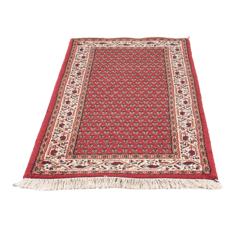 Alfombra oriental - Mir - Indus - 140 x 70 cm - rojo