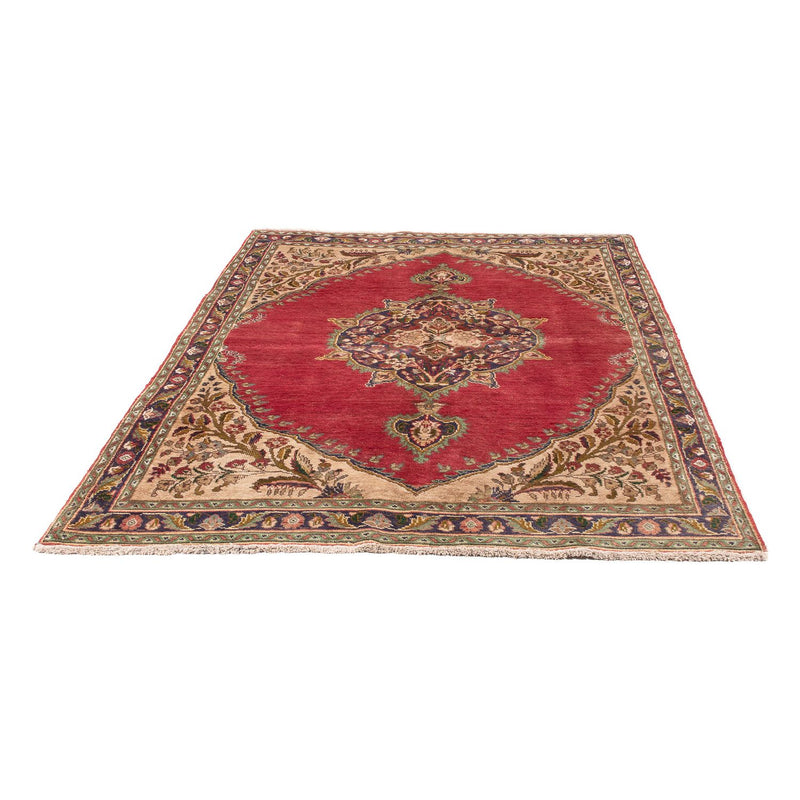 Alfombra persa - Tabriz - 203 x 145 cm - rojo