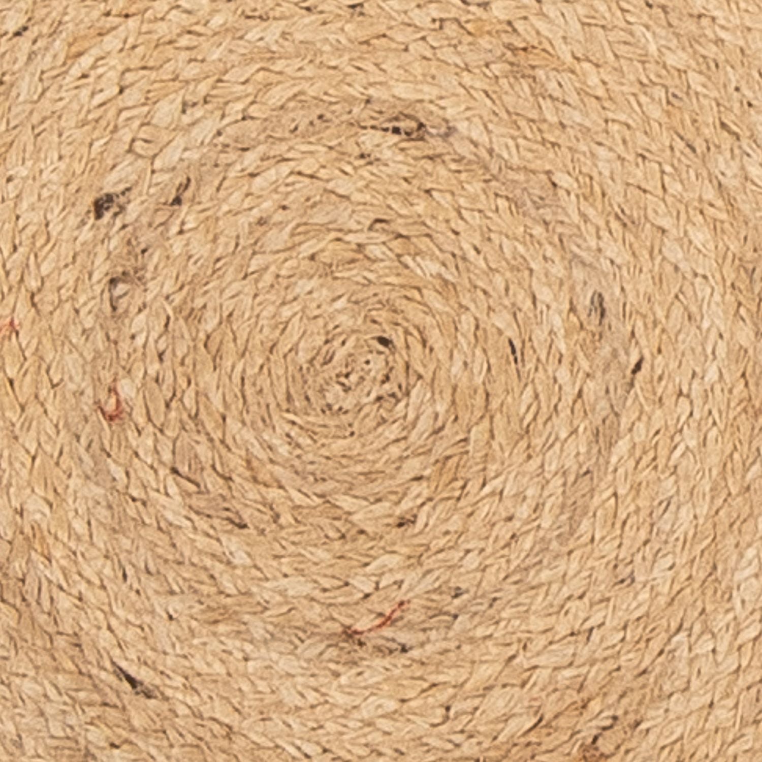 Alfombra de sisal redondo  - 60 x 60 cm - multicolor