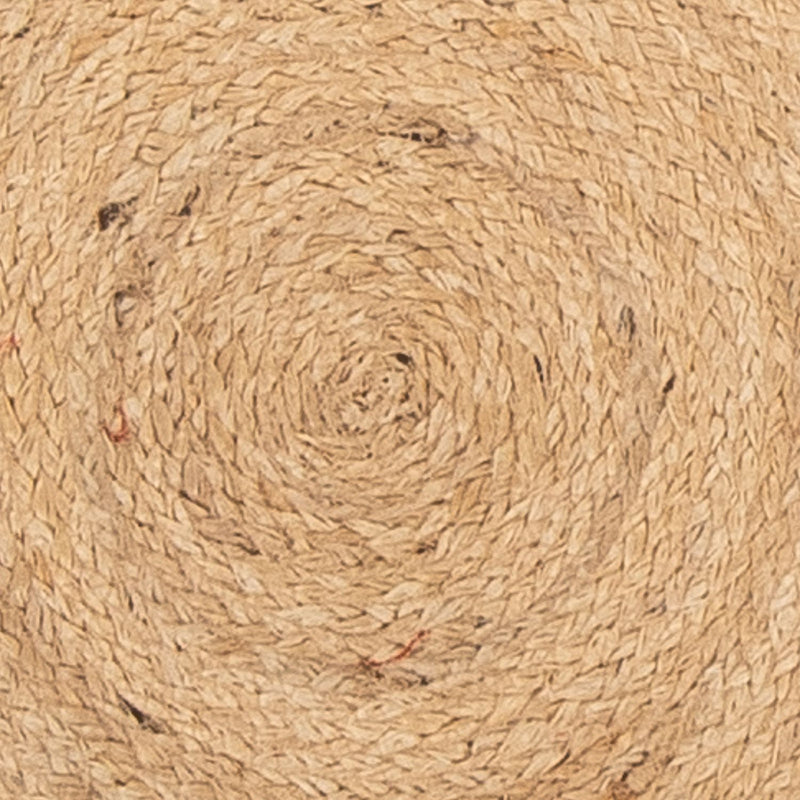 Alfombra de sisal redondo  - 60 x 60 cm - multicolor
