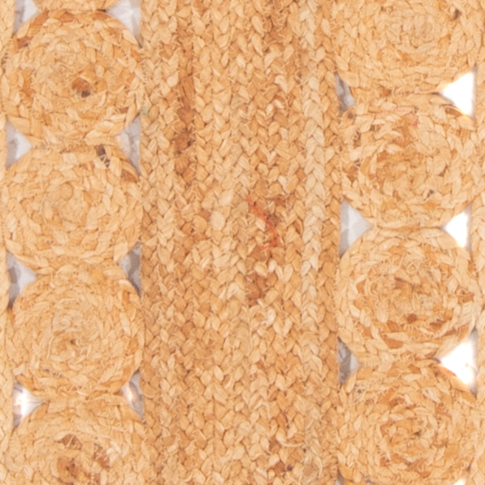 Alfombra de sisal oval  - 91 x 61 cm - natural
