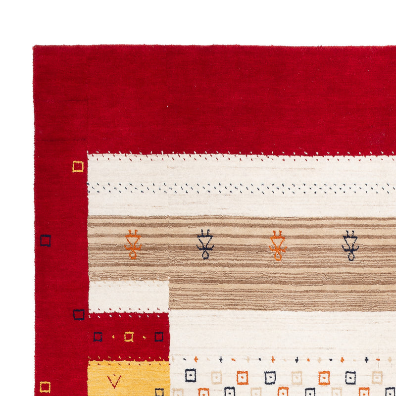 Alfombra Gabbeh - Loribaft Softy - 240 x 170 cm - multicolor