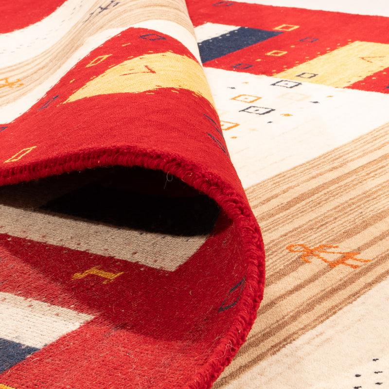 Alfombra Gabbeh - Loribaft Softy - 240 x 170 cm - multicolor