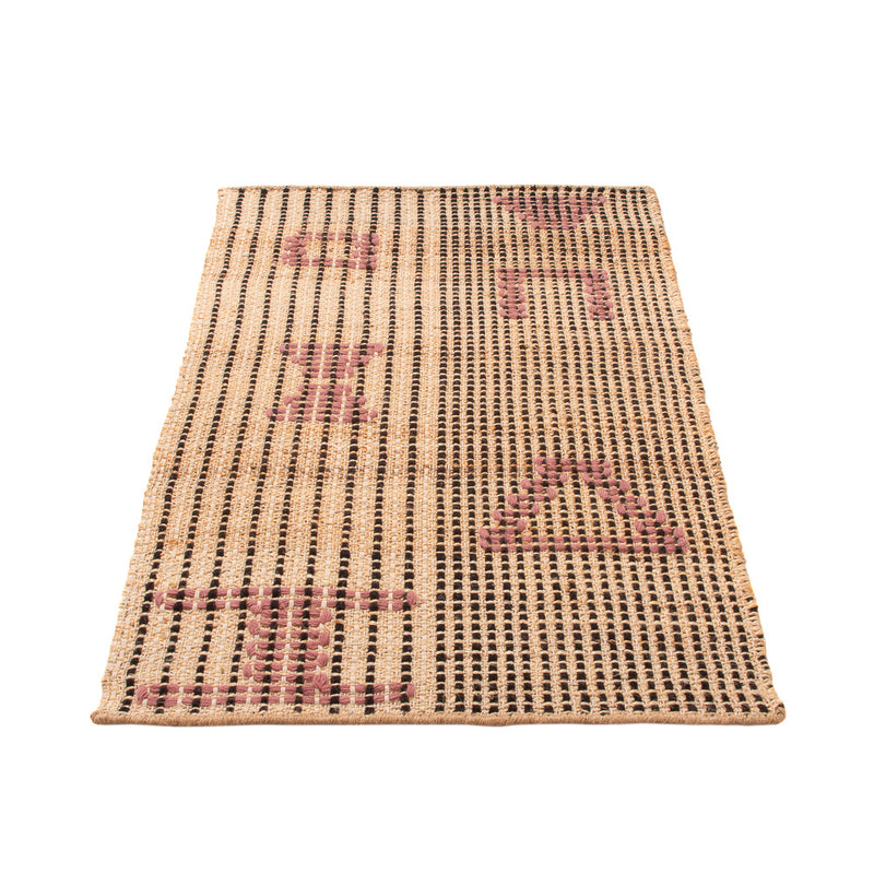 Alfombra de sisal - 90 x 60 cm - beige oscuro