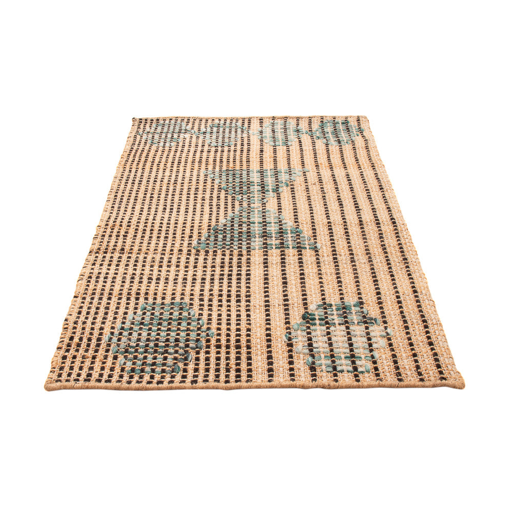 Alfombra de sisal - 90 x 60 cm - beige oscuro